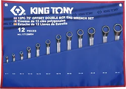 Набор инструментов King Tony 1712MRN 12 предметов