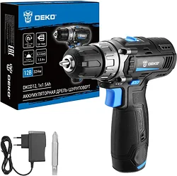 Дрель-шуруповерт Deko DKCD12 083-1121 Дрель-шуруповерт Deko DKCD12 083-1121