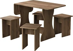 Обеденная группа Артём-Мебель Остин СН-130 ДСП (дуб экспрессив/бронзовый) Обеденная группа Артём-Мебель Остин СН-130 ДСП (дуб экспрессив/бронзовый)