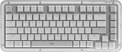 Клавиатура Logitech Alto Keys K75M 920-013300 white/gray, с гравировкой