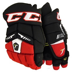 CCM Tacks 6052 SR (черный/красный/белый, 13 размер)