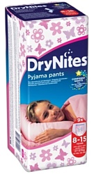 Huggies DryNites 8-15 лет для девочек (9 шт.)