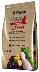 Корм для кошек Fitmin Purity Kitten Корм для кошек Fitmin Purity Kitten