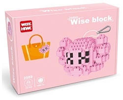 Wisehawk Wise Block 2589 Розовый брелок Кавс