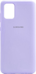 EXPERTS Soft-Touch для Samsung Galaxy M31 с LOGO (лаванда)