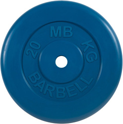 MB Barbell Стандарт 26 мм (1x20 кг, синий)
