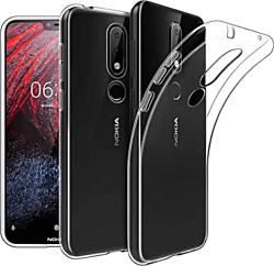 Case Better One для Nokia 6.1 Plus (прозрачный)