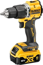 Дрель-шуруповерт DeWALT DCD100YP2T (с 2-мя АКБ 5 Ач, кейс)