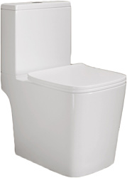 Унитаз Lauter W09 P-TRAP с полипропиленовым сиденьем и микролифтом 21900001 (горизонтальный выпуск)