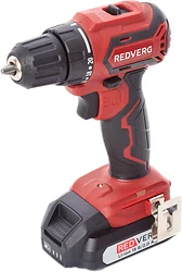 Дрель-шуруповерт RedVerg Power Сompact RD-S18MBL/U (с 2-мя АКБ, кейс) Дрель-шуруповерт RedVerg Power Сompact RD-S18MBL/U (с 2-мя АКБ, кейс)
