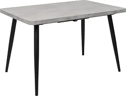 Кухонный стол Мамадома Borg radial-120 раздвижной 120-160х80 (серый сланец/черный)