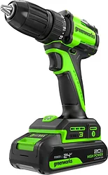 Дрель-шуруповерт Greenworks DD345 3708307CUA