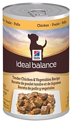 Hill's Ideal Balance Canine Tender Chicken & Vegetables Recipe canned (0.363 кг) 1 шт.