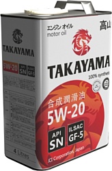 Takayama 5W-20 API SN 1л