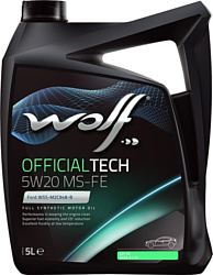 Wolf OfficialTech 5W-20 MS-FE 5л