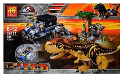 Lele (PRCK) Dinosaur World 39117 Побег в гиросфере от карнотавра