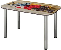 Кухонный стол Senira P-001/01-7809 (хром)