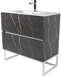 Тумба под умывальник Дабер 012 70 (мрамор черный/белый) Тумба под умывальник Дабер 012 70 (мрамор черный/белый)