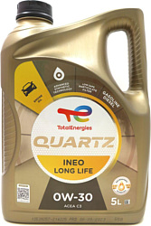 Моторное масло Total Quartz Ineo Long Life 0W-30 5л