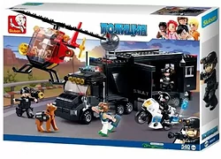 Конструктор Sluban Мобильный штаб M38-B0659