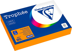 Офисная бумага Clairefontaine А4 80г/м2 2978C (500л, неон оранжевый) Офисная бумага Clairefontaine А4 80г/м2 2978C (500л, неон оранжевый)