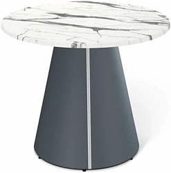 Кухонный стол Sheffilton SHT-TU89/TT46 90 (антрацит/серый/белый мрамор)