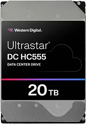 Жесткий диск WD Ultrastar DC HC555 20TB WUH722020CLE604 Жесткий диск WD Ultrastar DC HC555 20TB WUH722020CLE604
