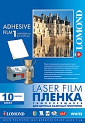 Lomond PET Self-Adhesive White Laser Film 100мкм 10л (1703461)