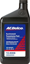 AC Delco Synchromesh Manual Transmission Fluid 0.946л (10-4006)