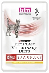 Pro Plan Veterinary Diets Feline DM Diabetes Management Chichen pouch (0.085 кг) 1 шт.