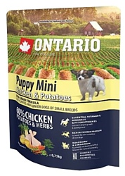 Ontario (0.75 кг) Puppy Mini Chicken & Potatoes