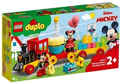 Конструктор LEGO DUPLO Disney 10941 Праздничный поезд Микки и Минни