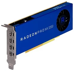 Видеокарта AMD Radeon Pro WX 3200 4Gb (100-506115) Видеокарта AMD Radeon Pro WX 3200 4Gb (100-506115)