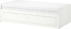 Ikea Бримнэс 200x80 (белый, осванг жесткий) 894.264.29
