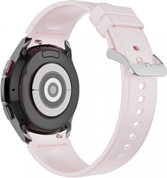 Ремешок Rumi Classic силиконовый для Samsung Galaxy Watch4/5 (20 мм, розовый)