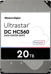 Жесткий диск WD Ultrastar DC HC560 20TB WUH722020BL5204