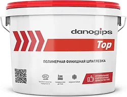 Шпатлевка Danogips Dano Top 15 л (24 кг) Шпатлевка Danogips Dano Top 15 л (24 кг)