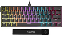 Клавиатура Ajazz NK61 black, Ajazz Red