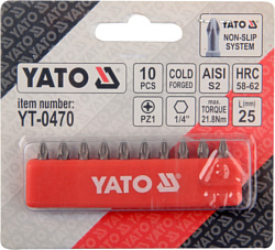 Yato YT-0470 10 предметов