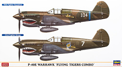 Hasegawa Истребитель P-40E Warhawk "Flying Tigers Combo"