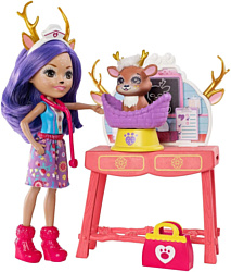 Enchantimals Caring Vet Playset with Danessa Deer GBX04