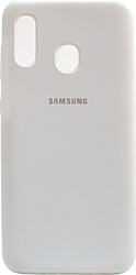 EXPERTS Soft-Touch для Samsung Galaxy A20/A30 (белый)