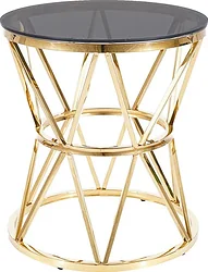 Журнальный столик Signal Clark (дымчатый/золотой) Журнальный столик Signal Clark (дымчатый/золотой)