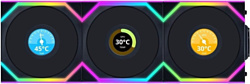 Набор вентиляторов Lian Li Uni Fan SL 120 Wireless LCD G99.12SLLCD1W3B.R0