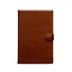 Zenus Lettering Diary Brown for Samsung Galaxy Note 8.0