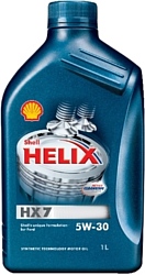 Моторное масло Shell Helix HX7 5W-30 1л