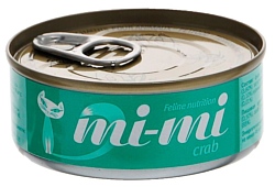 Mi-Mi Для кошек и котят Краб (0.08 кг) 1 шт.