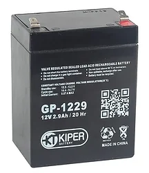 Аккумулятор для ибп Kiper GP-1229 F1 Аккумулятор для ибп Kiper GP-1229 F1