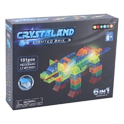 Crystaland Lighted Brix 99012 Животные 6 в 1