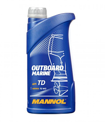 Моторное масло Mannol Outboard Marine API TD 1л